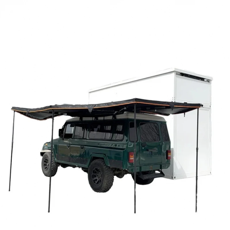 Hot Selling 270-Degree Large Car Side Awning Automatic Sunshade Canopy Ox Fan-Shaped Tent Effective Protect High Quality
Hot Selling 270-Degree Large Car Side Awning Automatic Sunshade Canopy Ox Fan-Shaped Tent Effective Protect High Quality