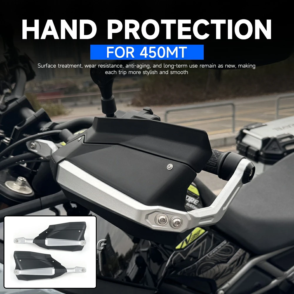 For CFMOTO 450MT 450 MT MT450 CF450MT Motorcycle Hand Guard Wind Deflector Handlebar Handguard Protector Brush Bar kit
For CFMOTO 450MT 450 MT MT450 CF450MT Motorcycle Hand Guard Wind Deflector Handlebar Handguard Protector Brush Bar kit