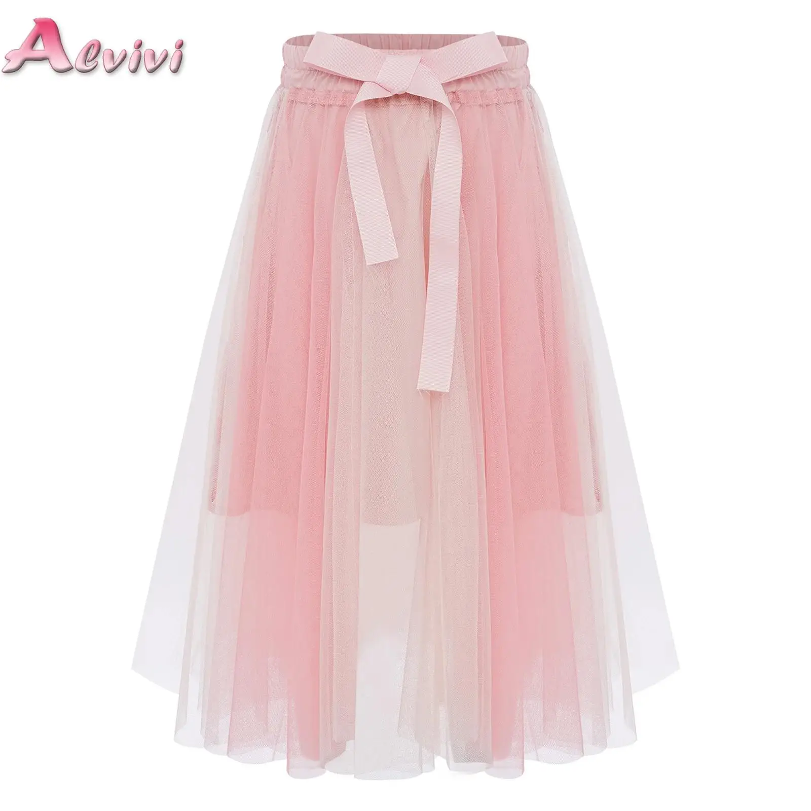 Kids Mesh Wedding Skirt Children's Clothing Girls Princess Color Block Tulle Casual Mid-Calf Long Tutu Skirts for 5 To14 Yrs
Kids Mesh Wedding Skirt Children's Clothing Girls Princess Color Block Tulle Casual Mid-Calf Long Tutu Skirts for 5 To14 Yrs