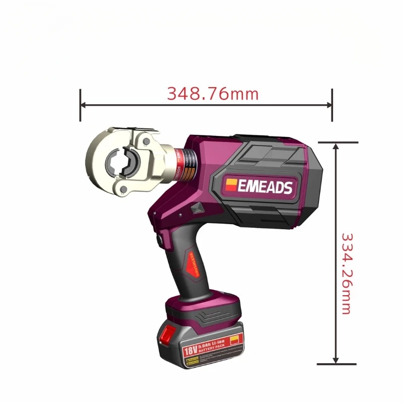 Brushless motor high-efficiency fast crimping pliers rechargeable lithium battery continuous connection hydraulic pliers
Brushless motor high-efficiency fast crimping pliers rechargeable lithium battery continuous connection hydraulic pliers