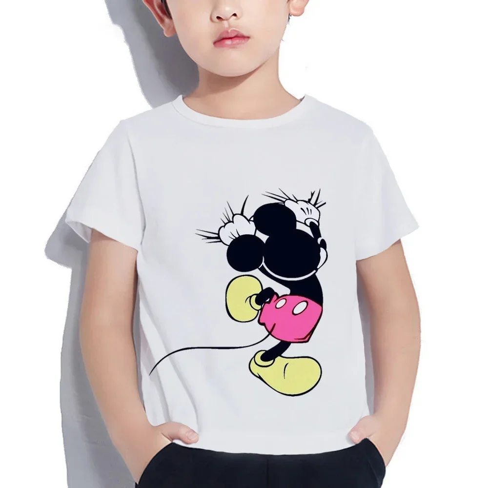 Summer Quick dry Breathable Disney Mickey Mickey Mouse series 3D printed T-shirt Children's casual T-shirt Boys girls summer clo
Summer Quick dry Breathable Disney Mickey Mickey Mouse series 3D printed T-shirt Children's casual T-shirt Boys girls summer clo