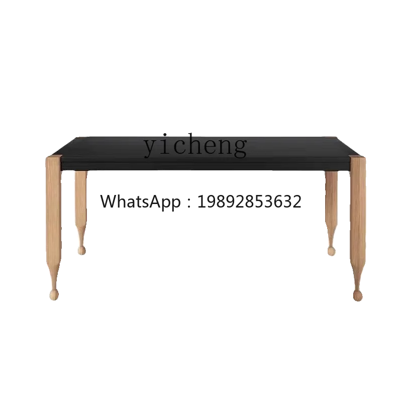 Solid Wood Dining Table Home Antique Style Living Room Pencil Table Designer Creative Office Desk
Solid Wood Dining Table Home Antique Style Living Room Pencil Table Designer Creative Office Desk