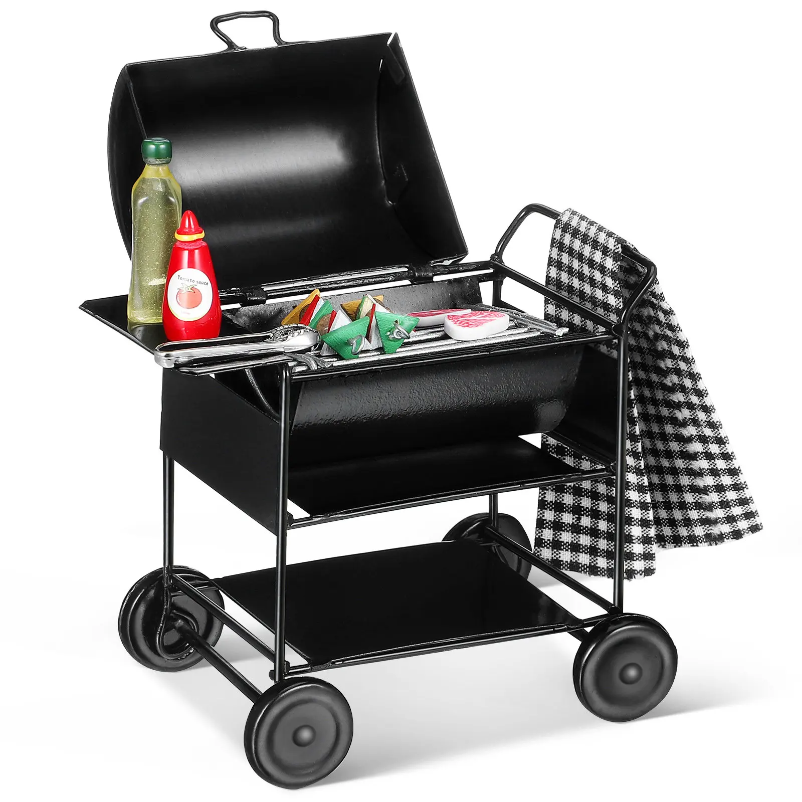 1 Set Miniature Grill Tiny Bbq Rack For Dollhouse Mini Kitchen Playing Prop Mini House Decor Scene Layout Decor Miniature Bbq
1 Set Miniature Grill Tiny Bbq Rack For Dollhouse Mini Kitchen Playing Prop Mini House Decor Scene Layout Decor Miniature Bbq