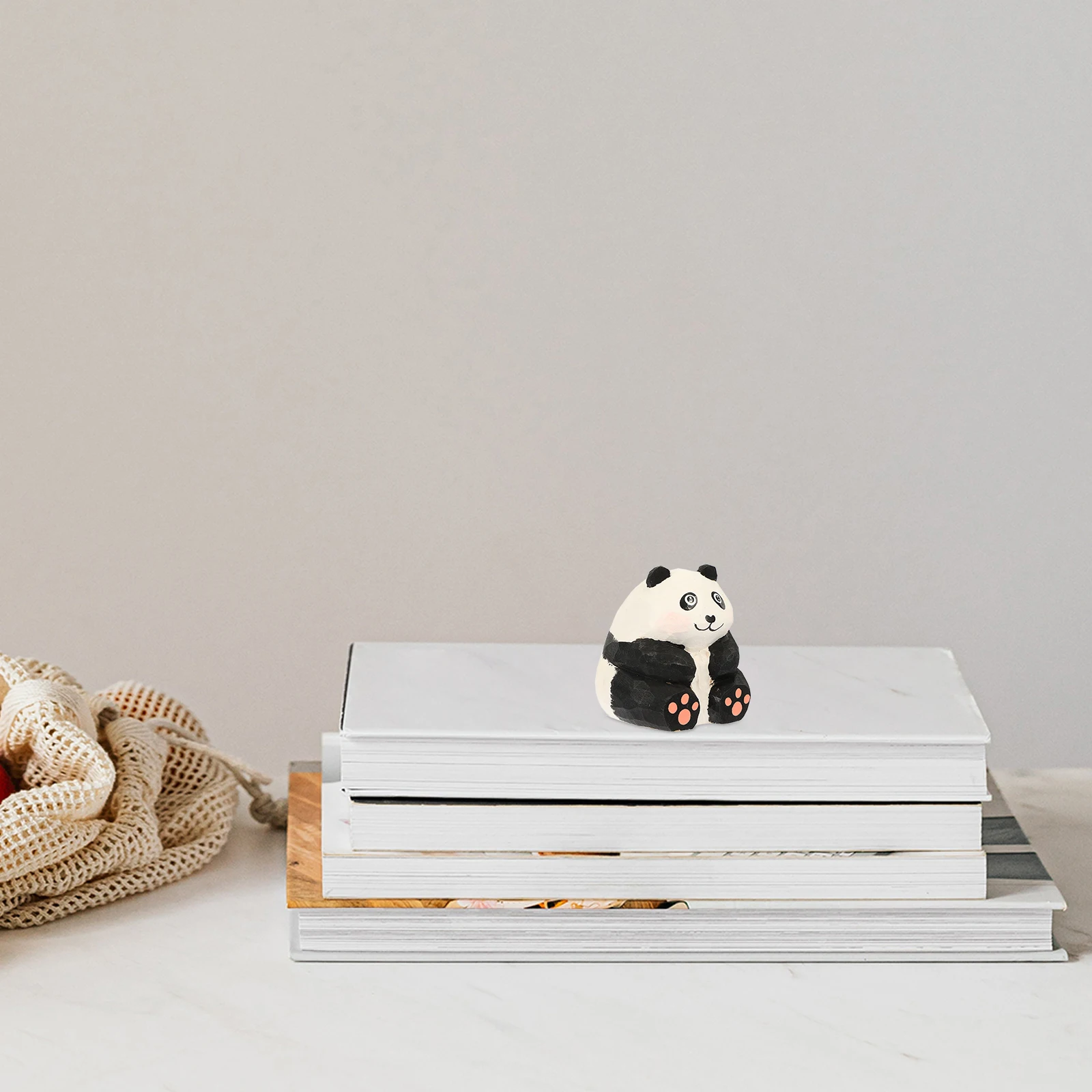 Wooden Ornaments Panda Statue Decor Desktop Decoration Cartoon Sculpture Figurines Handmade Safe Long Use Realistic Shape Vivid
Wooden Ornaments Panda Statue Decor Desktop Decoration Cartoon Sculpture Figurines Handmade Safe Long Use Realistic Shape Vivid