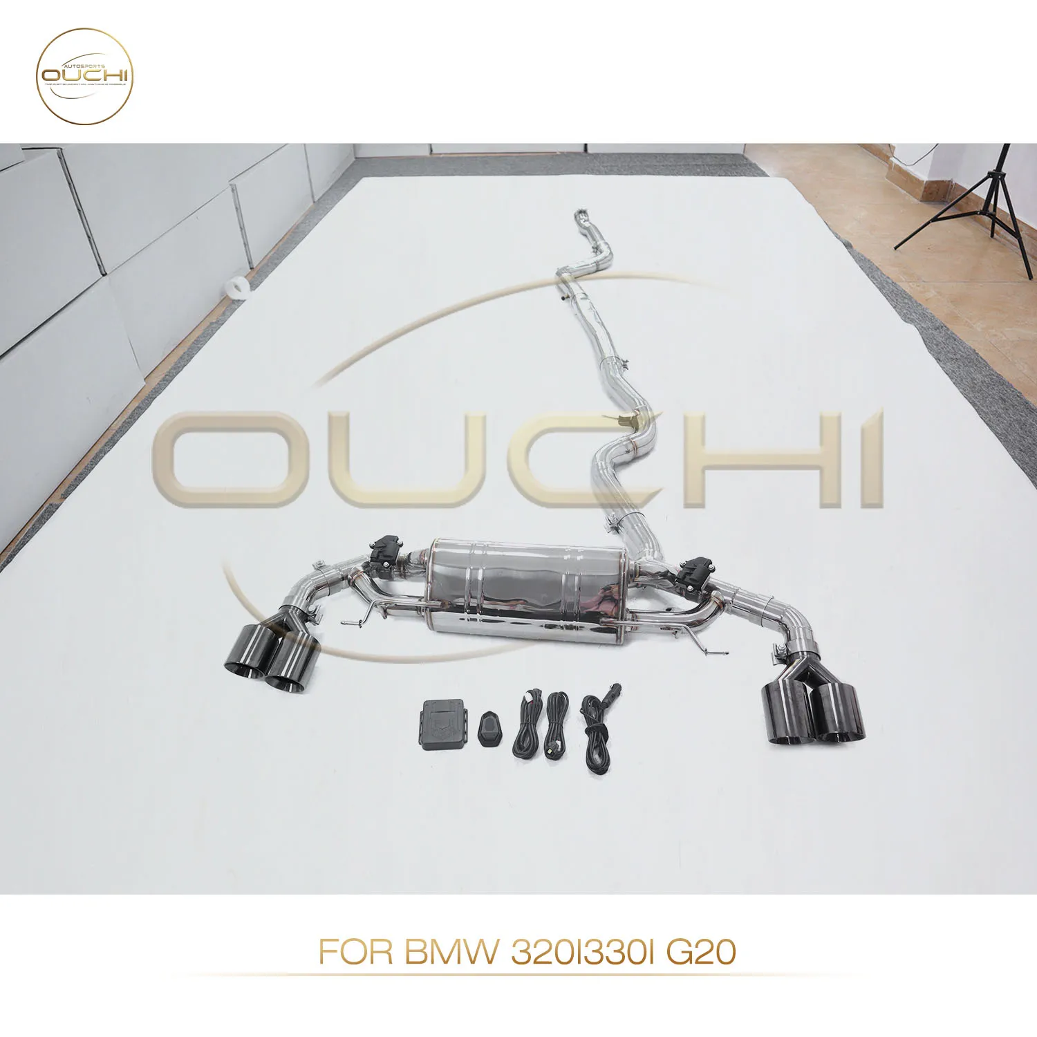 High performance catback for BMW 320i 330i G20 OUCHI Stainless steel Exhaust system With Valves tips Car Accessories
High performance catback for BMW 320i 330i G20 OUCHI Stainless steel Exhaust system With Valves tips Car Accessories