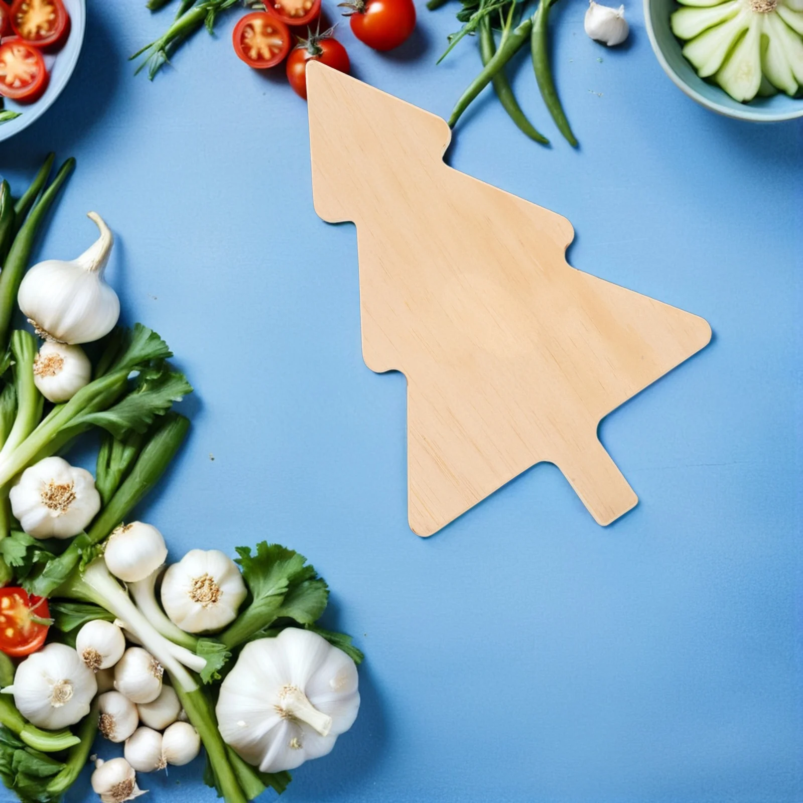 Christmas Tree Shaped Charcuterie Board Double-Sided Kitchen Cutting Chopping Board Plywood Serving Platter Cheese Fruit Snack
Christmas Tree Shaped Charcuterie Board Double-Sided Kitchen Cutting Chopping Board Plywood Serving Platter Cheese Fruit Snack