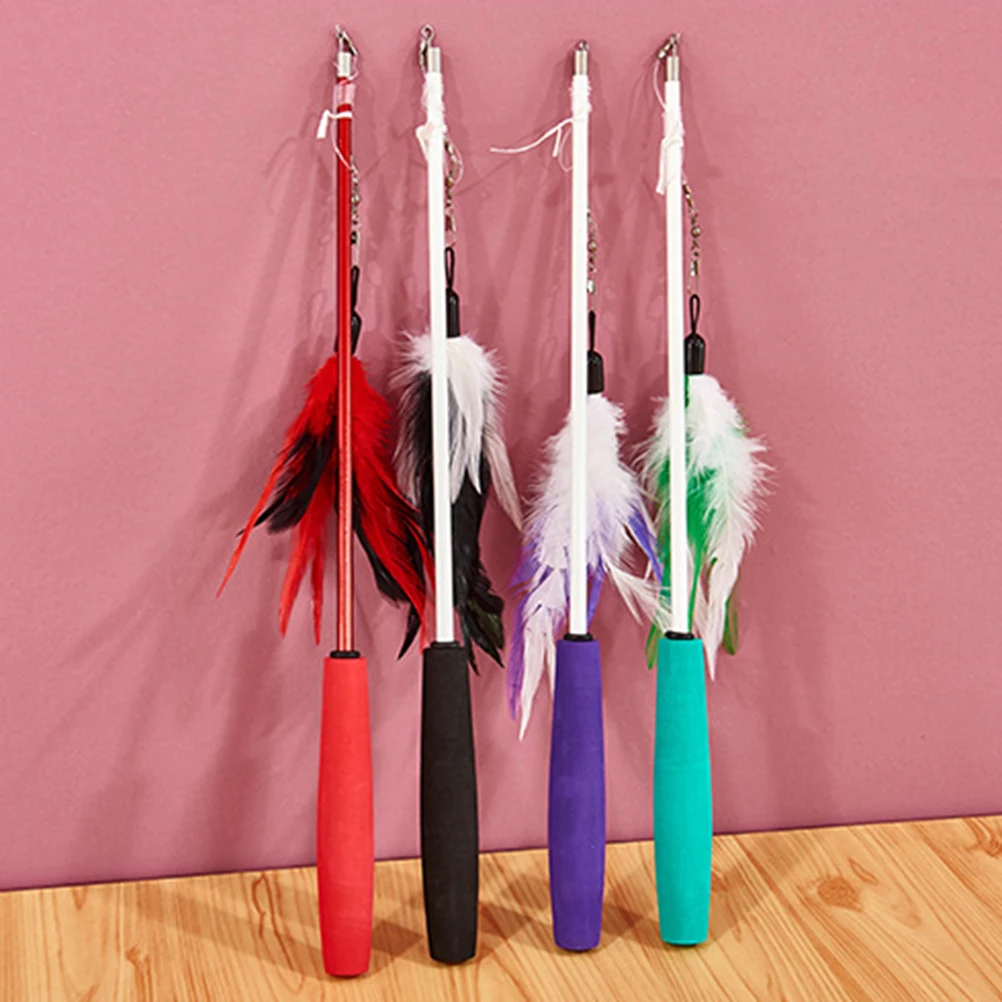 Premium Material Cat Teaser Retractable Rod Pendant Durable Interactive Kitten Playtime Cat Teasing
Premium Material Cat Teaser Retractable Rod Pendant Durable Interactive Kitten Playtime Cat Teasing