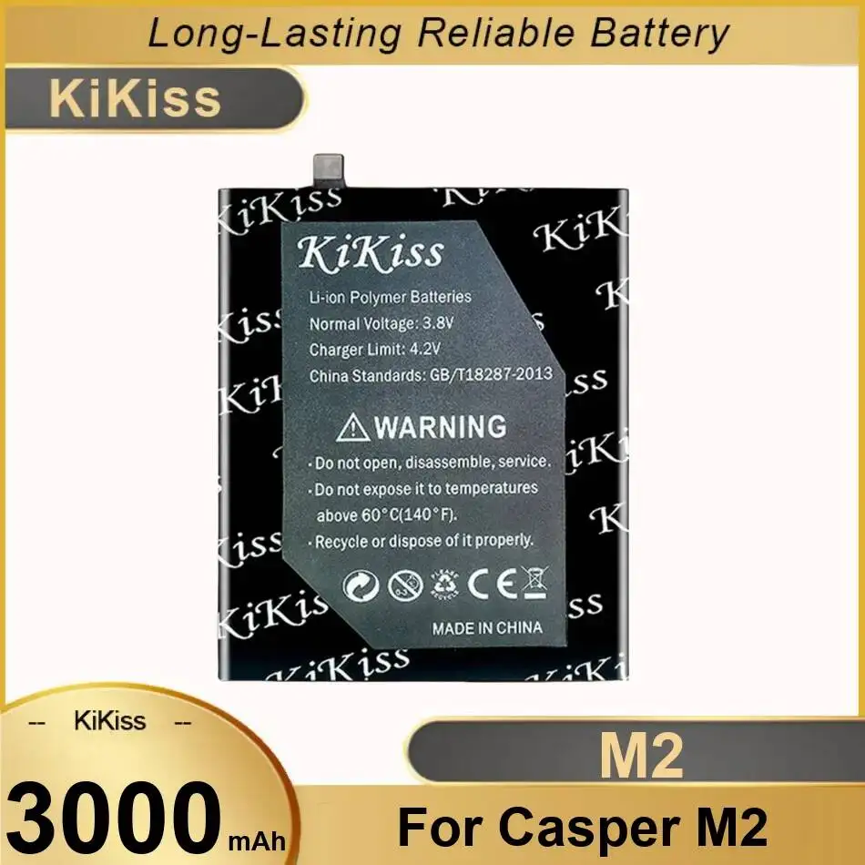 Аккумулятор для мобильного телефона Casper M2, 3000 мАч, длительное время работы, легкий вес
Аккумулятор для мобильного телефона Casper M2, 3000 мАч, длительное время работы, легкий вес