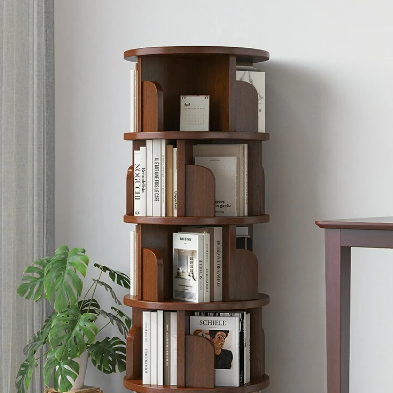 Solid wood rotating bookshelf 360 degree bookcase Internet celebrity storage home living room removable children's floor shelf
Solid wood rotating bookshelf 360 degree bookcase Internet celebrity storage home living room removable children's floor shelf