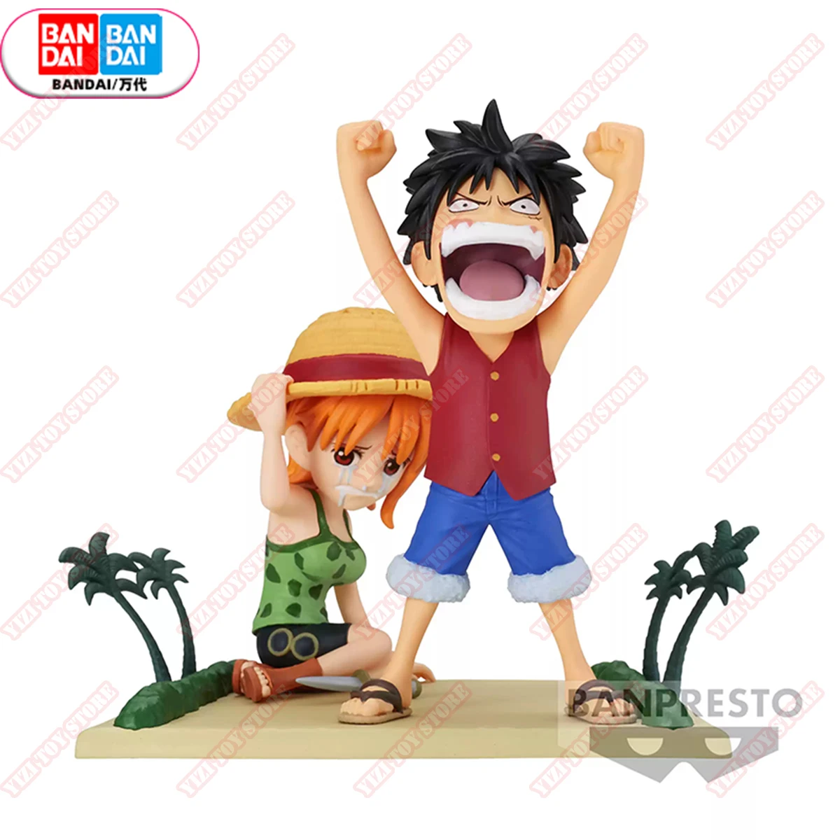 BANDAI Original Banpresto One Piece WCF Story Commi Island LUFFY NAMI CRY Arlong Anime Figures Action Model Toys
BANDAI Original Banpresto One Piece WCF Story Commi Island LUFFY NAMI CRY Arlong Anime Figures Action Model Toys