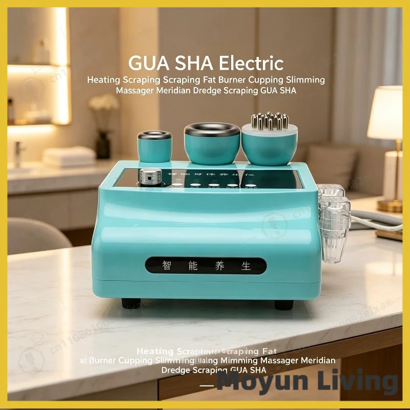 GUA SHA Electric Heating Scraping Scraping Fat Burner Cupping Slimming Massager Meridian Dredge Scraping GUA SHA
GUA SHA Electric Heating Scraping Scraping Fat Burner Cupping Slimming Massager Meridian Dredge Scraping GUA SHA