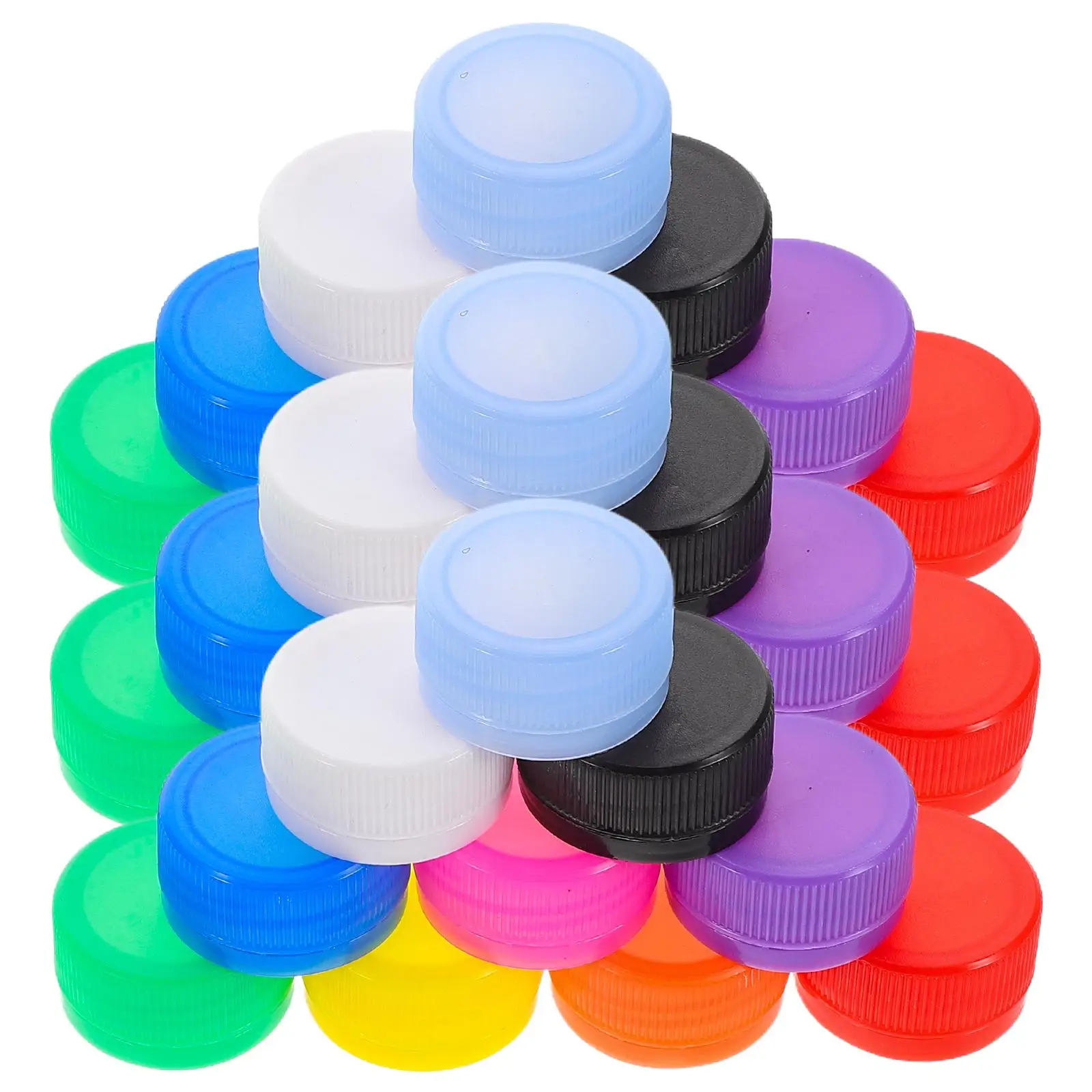 100 Pcs Colorful Bottle Caps Plastic Craft Supplies DIY Projects Kindergarten Activities Storage Containers Creative Toys
100 Pcs Colorful Bottle Caps Plastic Craft Supplies DIY Projects Kindergarten Activities Storage Containers Creative Toys