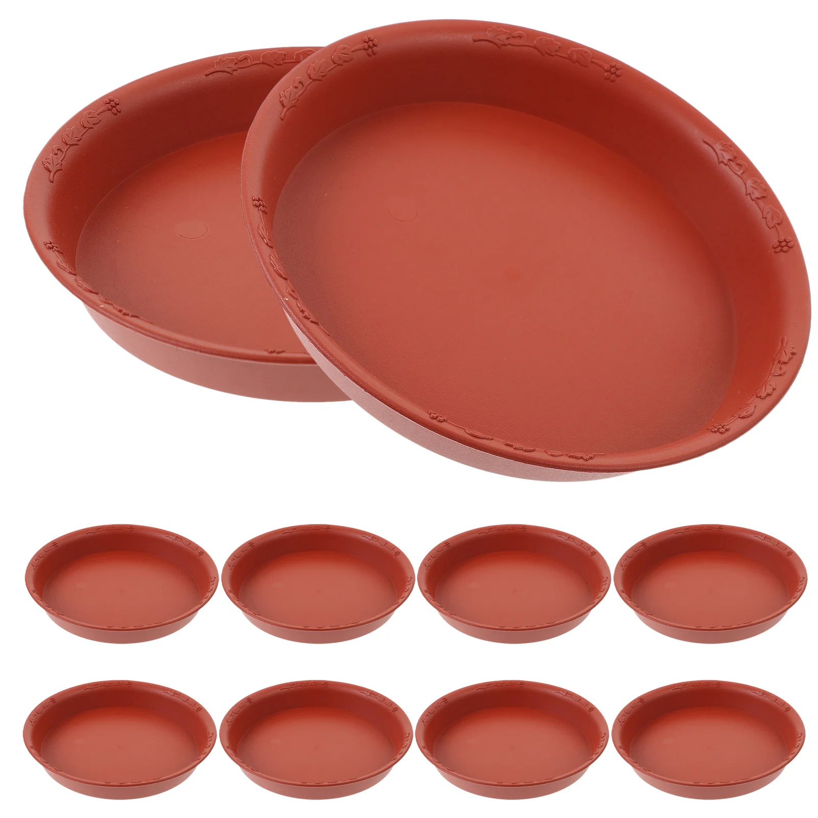10pcs Plant Saucer Tray Round Drainage For Potted Plants Water Catcher Durable Plastic Pot Plate Garden Flowerpot Humidity Tray
10pcs Plant Saucer Tray Round Drainage For Potted Plants Water Catcher Durable Plastic Pot Plate Garden Flowerpot Humidity Tray