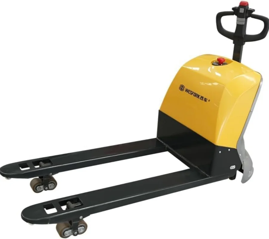 HPDMC Electric Powered Pallet Jack 3500 Lbs Pallet Truck 48"x27" Forks Forklift for Material Handling with 2 x 12V/105Ah Battery
HPDMC Electric Powered Pallet Jack 3500 Lbs Pallet Truck 48"x27" Forks Forklift for Material Handling with 2 x 12V/105Ah Battery