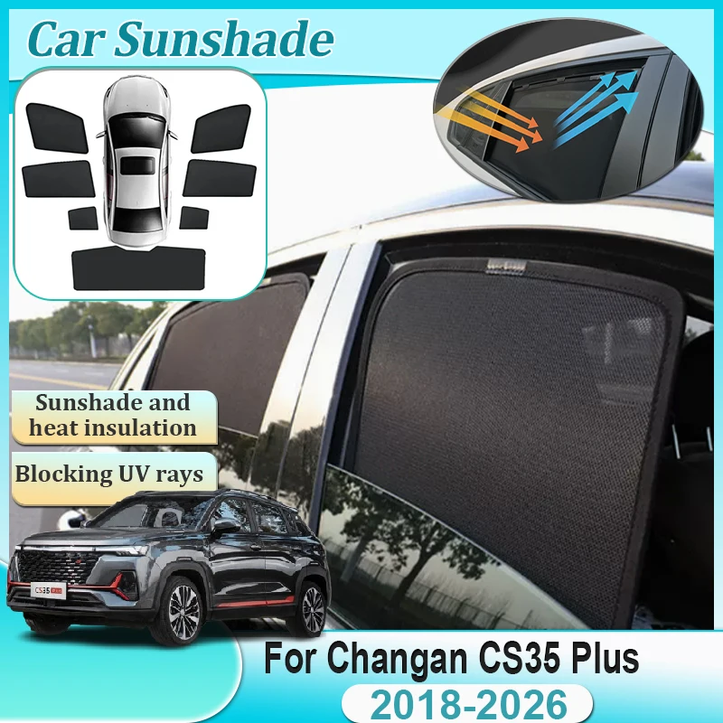 Для Changan CS35 Plus 2025 2018-2026 анти-УФ лобовое стекло магнитный солнцезащитный козырек боковое окно солнцезащитные козырьки конфиденциальность автоаксессуары
Для Changan CS35 Plus 2025 2018-2026 анти-УФ лобовое стекло магнитный солнцезащитный козырек боковое окно солнцезащитные козырьки конфиденциальность автоаксессуары