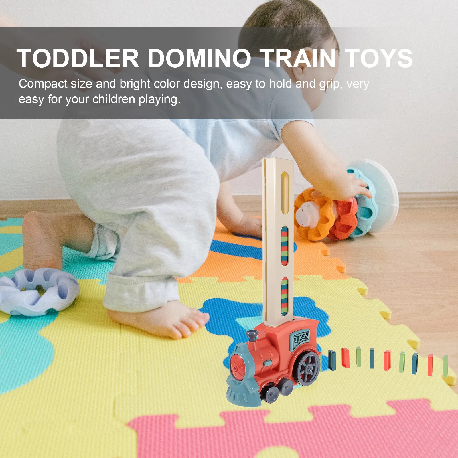 63Pcs Domino Rally Set Bright Colorful Stacking Educational DIY Domino Game for Kids Fine Motor Creativity Hand Eye Coordination
63Pcs Domino Rally Set Bright Colorful Stacking Educational DIY Domino Game for Kids Fine Motor Creativity Hand Eye Coordination