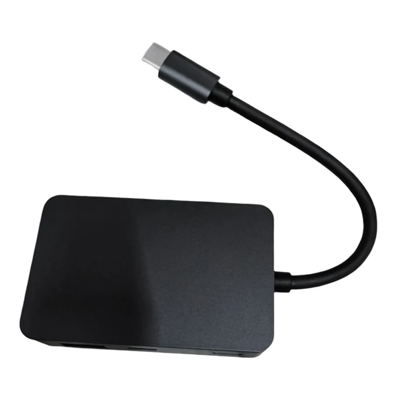 7 In 1 Docking Station Type-C USB Hub To HDTV 4K Adapter With 3 USB Ports For Laptop Home Office Entertainment-A23K
7 In 1 Docking Station Type-C USB Hub To HDTV 4K Adapter With 3 USB Ports For Laptop Home Office Entertainment-A23K