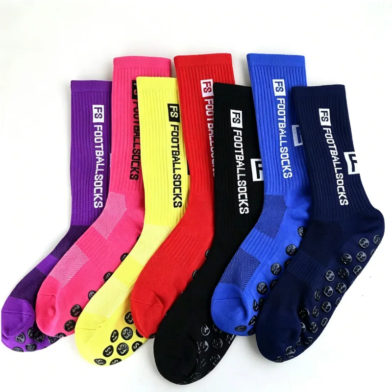 1 Pair Grippy Sports Crew Socks Stylish FS Logo Breathable Non Slip Mid Calf Socks for Football Biking Daily Workout Men Women
1 Pair Grippy Sports Crew Socks Stylish FS Logo Breathable Non Slip Mid Calf Socks for Football Biking Daily Workout Men Women