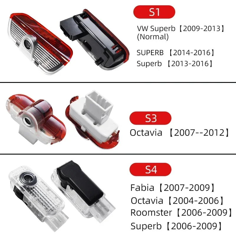 Car Sticker 2025 New 2pcs/set Car Led Logo Door Laser Projector Ghost lamp Welcome Light For skoda Superb SUPERB Superb Octavia
Car Sticker 2025 New 2pcs/set Car Led Logo Door Laser Projector Ghost lamp Welcome Light For skoda Superb SUPERB Superb Octavia