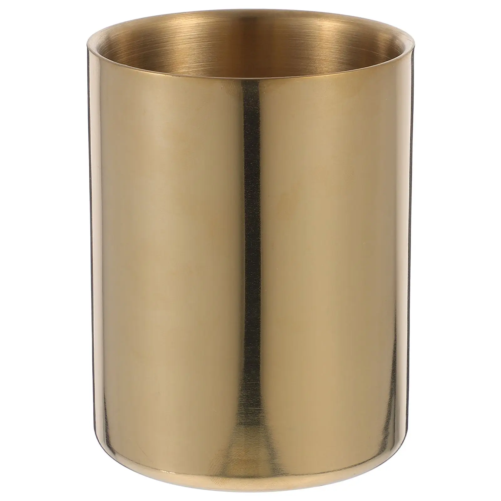 Stainless Steel Pen Holder Golden Pencil Cup Desk Organizer 304 Material Smooth Surface Multipurpose Office Supplies Storage
Stainless Steel Pen Holder Golden Pencil Cup Desk Organizer 304 Material Smooth Surface Multipurpose Office Supplies Storage