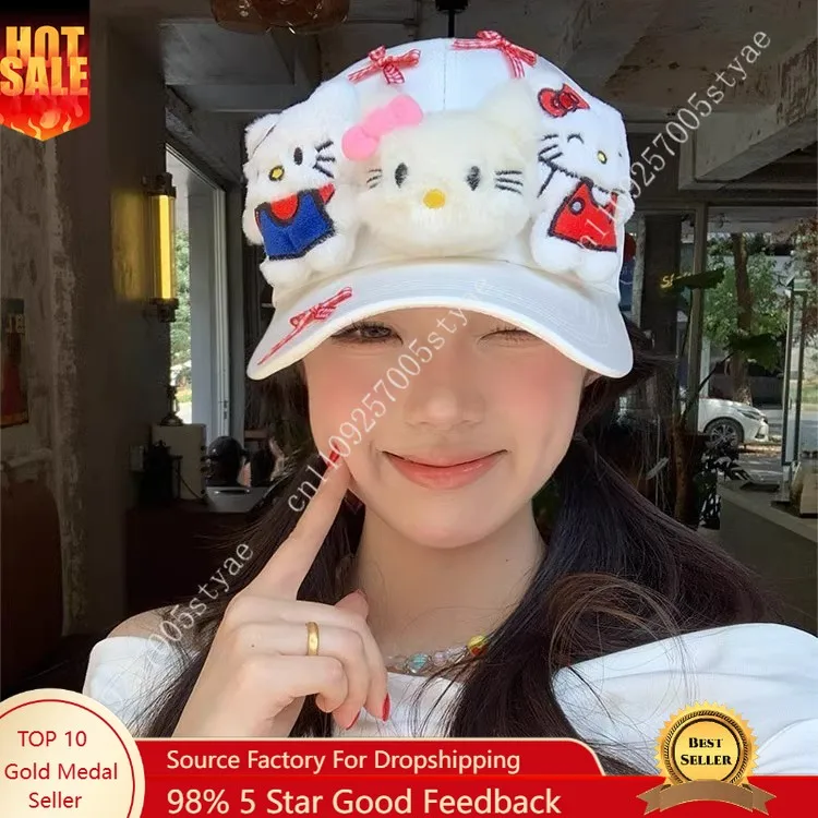 Бейсбольная кепка Sanrio, солнцезащитная шляпа для взрослых, летняя уличная шляпа для женщин, милые регулируемые повседневные шляпы, солнцезащитная шляпа, аксессуары для косплея
Бейсбольная кепка Sanrio, солнцезащитная шляпа для взрослых, летняя уличная шляпа для женщин, милые регулируемые повседневные шляпы, солнцезащитная шляпа, аксессуары для косплея