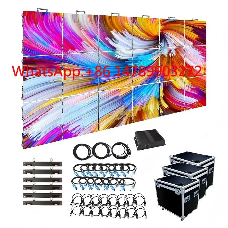 P2.976 500×500mm Seamless Splicing Indoor Rental LED Video Wall Display Screen Panel
P2.976 500×500mm Seamless Splicing Indoor Rental LED Video Wall Display Screen Panel