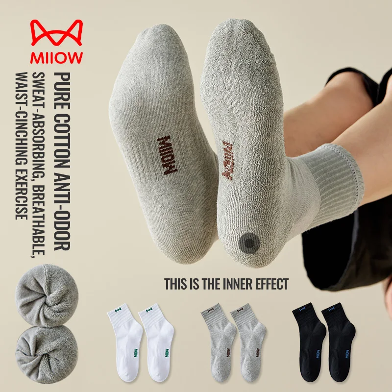 MiiOW зимние утепленные хлопковые носки, теплые носки, зимние полотенца, нижние носки, защита от пота, впитывающие влагу, морозостойкие махровые носки
MiiOW зимние утепленные хлопковые носки, теплые носки, зимние полотенца, нижние носки, защита от пота, впитывающие влагу, морозостойкие махровые носки
