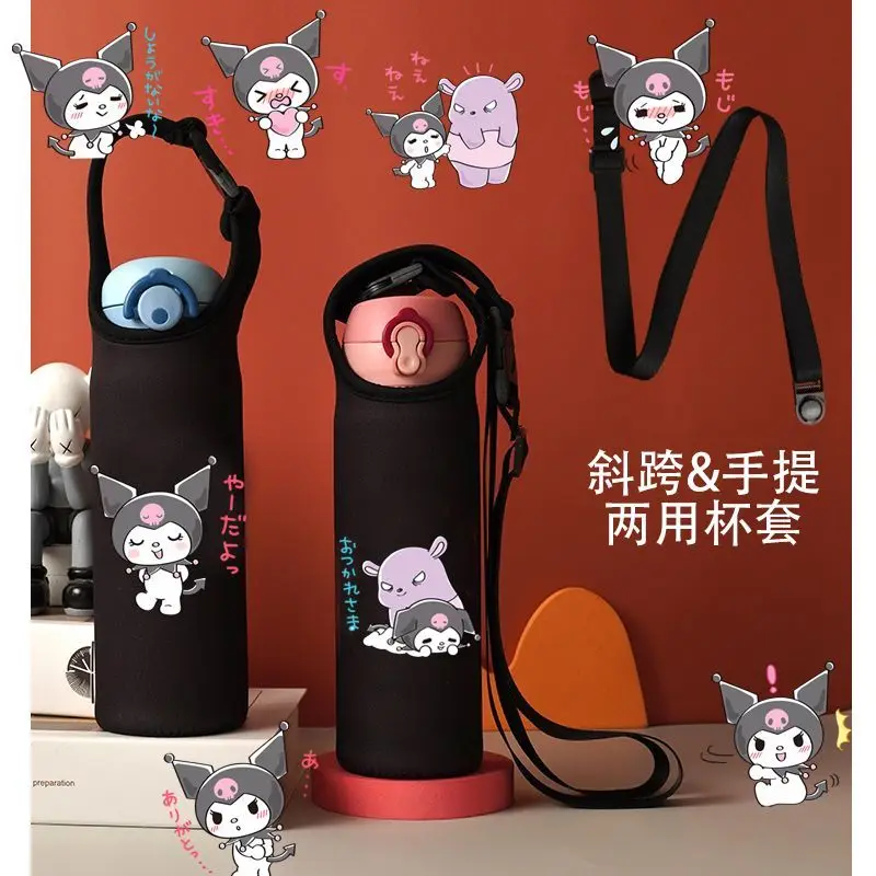 New Sanrio anime cartoon cute Kuromi purple cup sleeve exquisite innovative portable crossbody dual-use thermos cup sleeve gift
New Sanrio anime cartoon cute Kuromi purple cup sleeve exquisite innovative portable crossbody dual-use thermos cup sleeve gift