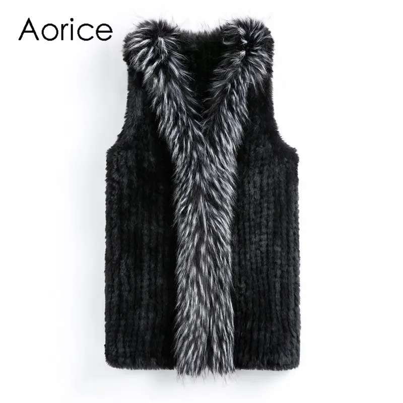 Aorice FF905 New Knit Women Faux Rabbit Fur Vest With Faux Wink Fur Collar Waistcoat Jacket Winter Warm Casual Outwear Overcoat
Aorice FF905 New Knit Women Faux Rabbit Fur Vest With Faux Wink Fur Collar Waistcoat Jacket Winter Warm Casual Outwear Overcoat
