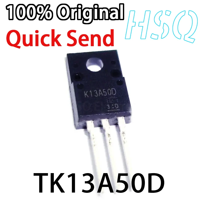 1PCS K13A50D 13A500V TK13A50D Brand New Original Field-effect Transistor TO-220F
1PCS K13A50D 13A500V TK13A50D Brand New Original Field-effect Transistor TO-220F