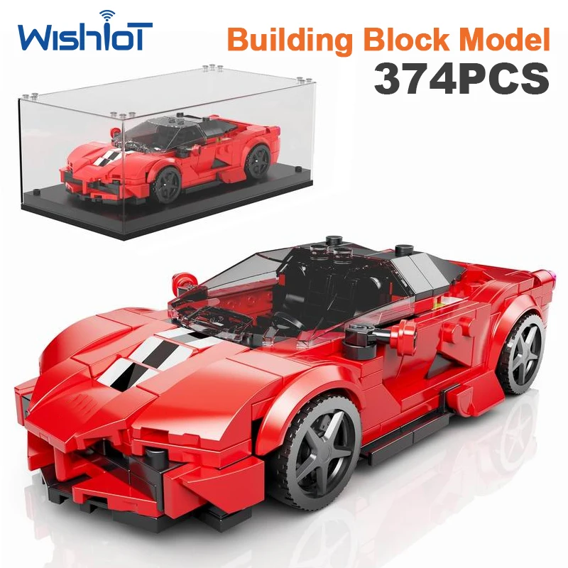 27075 374pcs Supercar Model DIY Small Granule Educational Assembly Building Blocks Bricks Toy Vehicle Gift for Adult Boys
27075 374pcs Supercar Model DIY Small Granule Educational Assembly Building Blocks Bricks Toy Vehicle Gift for Adult Boys