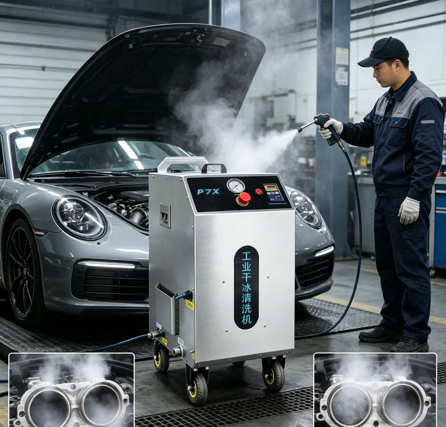 Yugong Industrial CO2 Blasting Machine CE ISO Certified Residue-Free Dry Ice Cleaner for Production Line Cleaning
Yugong Industrial CO2 Blasting Machine CE ISO Certified Residue-Free Dry Ice Cleaner for Production Line Cleaning
