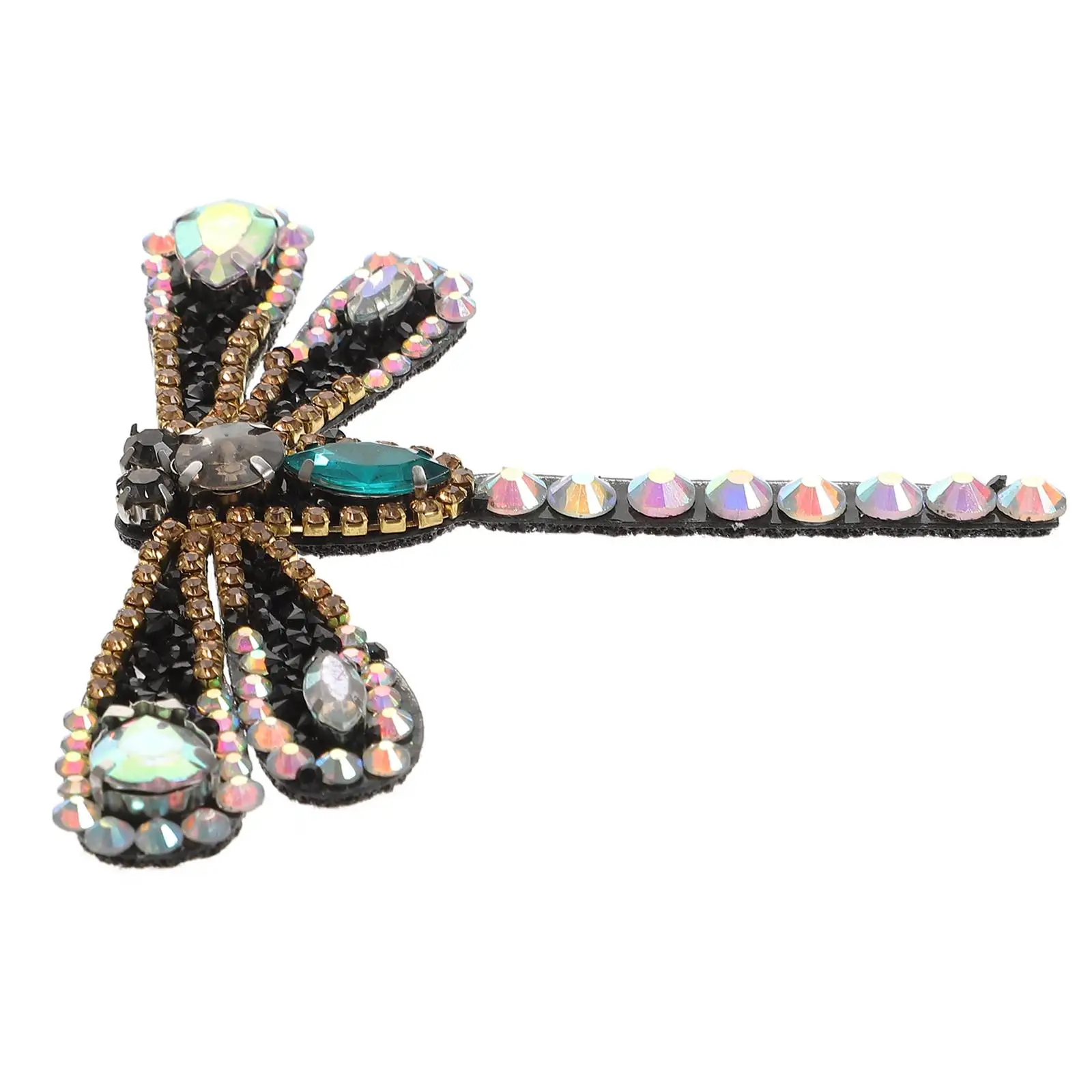 Rhinestone Applique 83x98mm Black AB Dragonfly Decoration for Wedding Dress Shoes Bag Collar Headwear DIY Patches Shoe Flower
Rhinestone Applique 83x98mm Black AB Dragonfly Decoration for Wedding Dress Shoes Bag Collar Headwear DIY Patches Shoe Flower