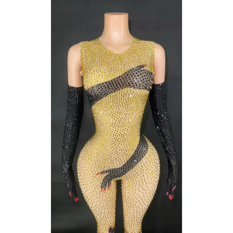 Gold Diamond Bodysuit Showgirl Leotard Exotic Exotic Dancer Clothes Bodycon Performance Rompers Women Party Rhinestone Jumpsuit
Gold Diamond Bodysuit Showgirl Leotard Exotic Exotic Dancer Clothes Bodycon Performance Rompers Women Party Rhinestone Jumpsuit