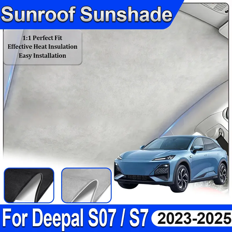 For Deepal S07 Accessories S7 C673 2023 2024 2025 Car Sunroof Sunshades Adsorption Electrostatic Skylight Insulation Visor Parts
For Deepal S07 Accessories S7 C673 2023 2024 2025 Car Sunroof Sunshades Adsorption Electrostatic Skylight Insulation Visor Parts