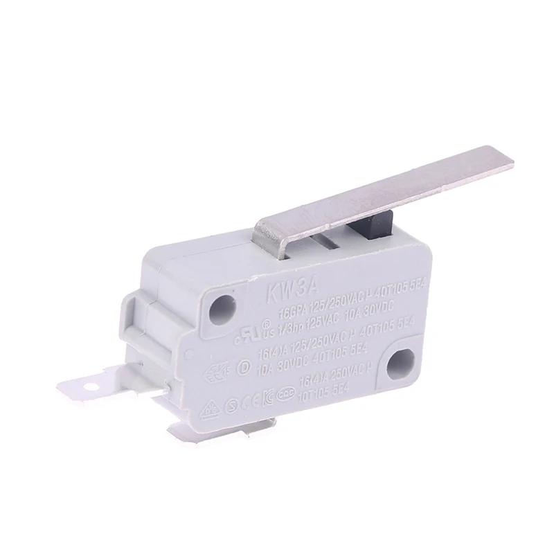 1Pc Micro Switch Kw3A-16A Coffee Machine Microwave Oven Door Normally Open Household Appliances Safety Limit Travel Switch
1Pc Micro Switch Kw3A-16A Coffee Machine Microwave Oven Door Normally Open Household Appliances Safety Limit Travel Switch