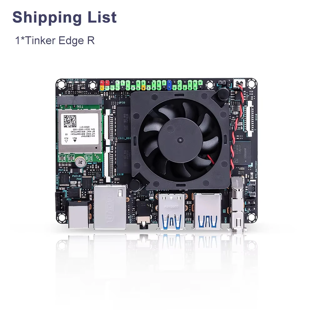 ASUS Tinker Edge R 3GB/6GB Development Board Rockchip RK3399PRO SBC Artificial Intelligence Android 8.1 Pico-ITX Demo Board
ASUS Tinker Edge R 3GB/6GB Development Board Rockchip RK3399PRO SBC Artificial Intelligence Android 8.1 Pico-ITX Demo Board
