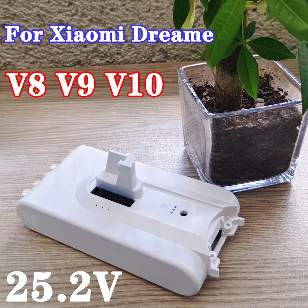 25.2V 5000 mAh vacuum cleaner-replacement battery for Xiaomi Dreame V8, V9, V10 Lithium-Ion XR battery
25.2V 5000 mAh vacuum cleaner-replacement battery for Xiaomi Dreame V8, V9, V10 Lithium-Ion XR battery