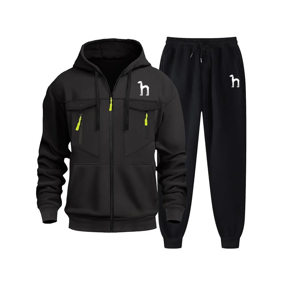 Men's Tracksuit Hooded Casual Hot Sale Single Piece Zipper Sweatshirt And Daily Single Sweatpants Comfort Outdoor Jogging Sports
Men's Tracksuit Hooded Casual Hot Sale Single Piece Zipper Sweatshirt And Daily Single Sweatpants Comfort Outdoor Jogging Sports