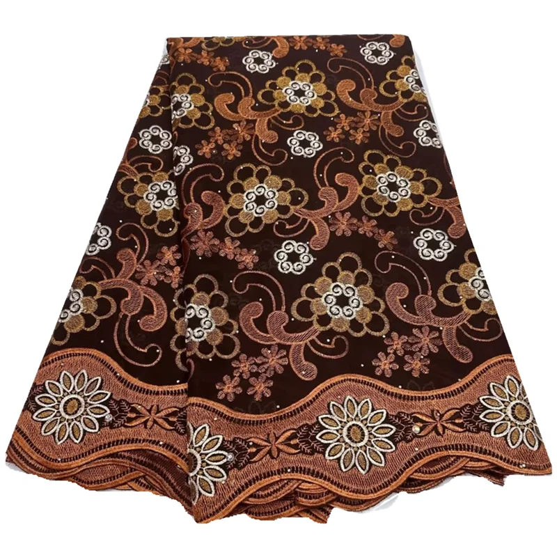 Swiss Voile Lace Fabric 2022 Newly African Embroidery Cotton Lace with Stones for Sewing Evening Party Dresses F37D218
Swiss Voile Lace Fabric 2022 Newly African Embroidery Cotton Lace with Stones for Sewing Evening Party Dresses F37D218