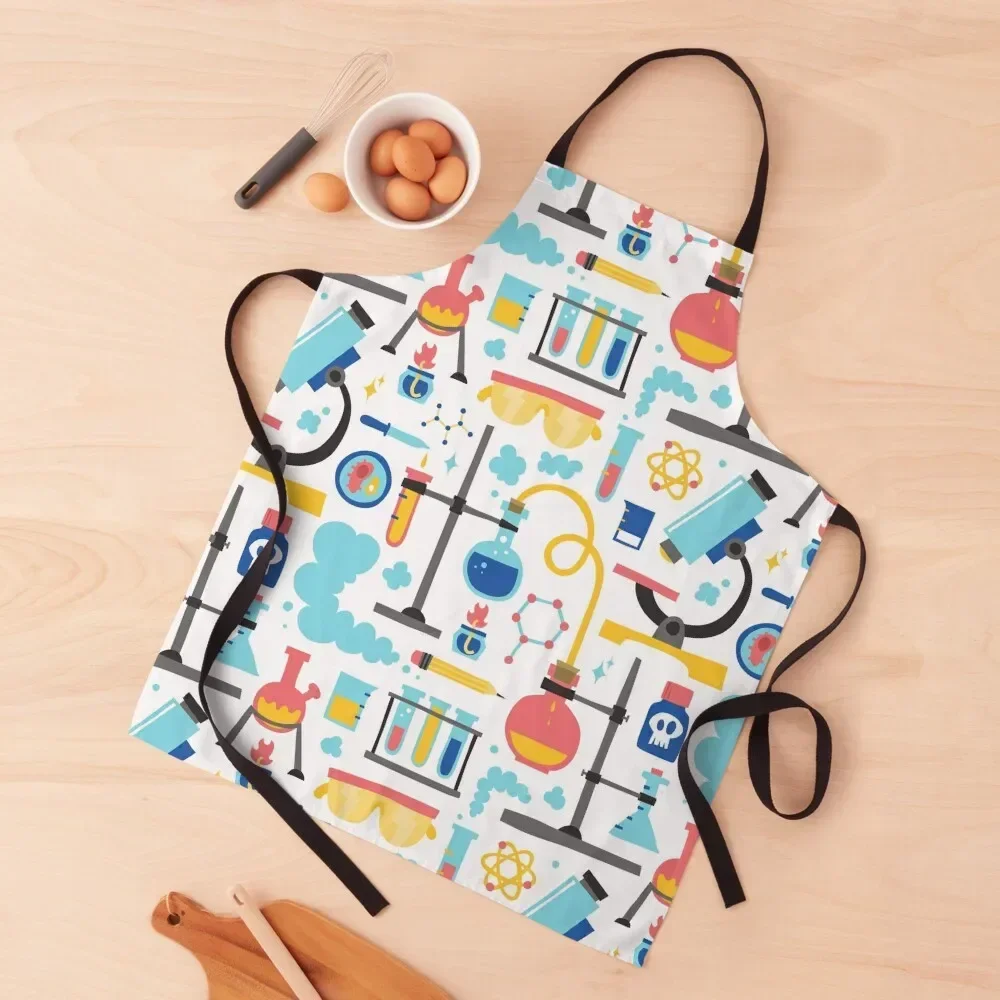 Chemistry lab science equipment pattern Apron For Woman Goods For Home And Kitchen Apron
Chemistry lab science equipment pattern Apron For Woman Goods For Home And Kitchen Apron