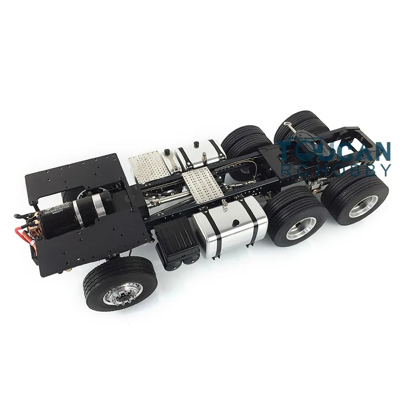 1/14 Scale LESU 6*4 Or 6*6 RC Metal Chassis For DIY Tamiyaya Remote Control Tractor Truck Car DIY Model Toys TH02014
1/14 Scale LESU 6*4 Or 6*6 RC Metal Chassis For DIY Tamiyaya Remote Control Tractor Truck Car DIY Model Toys TH02014