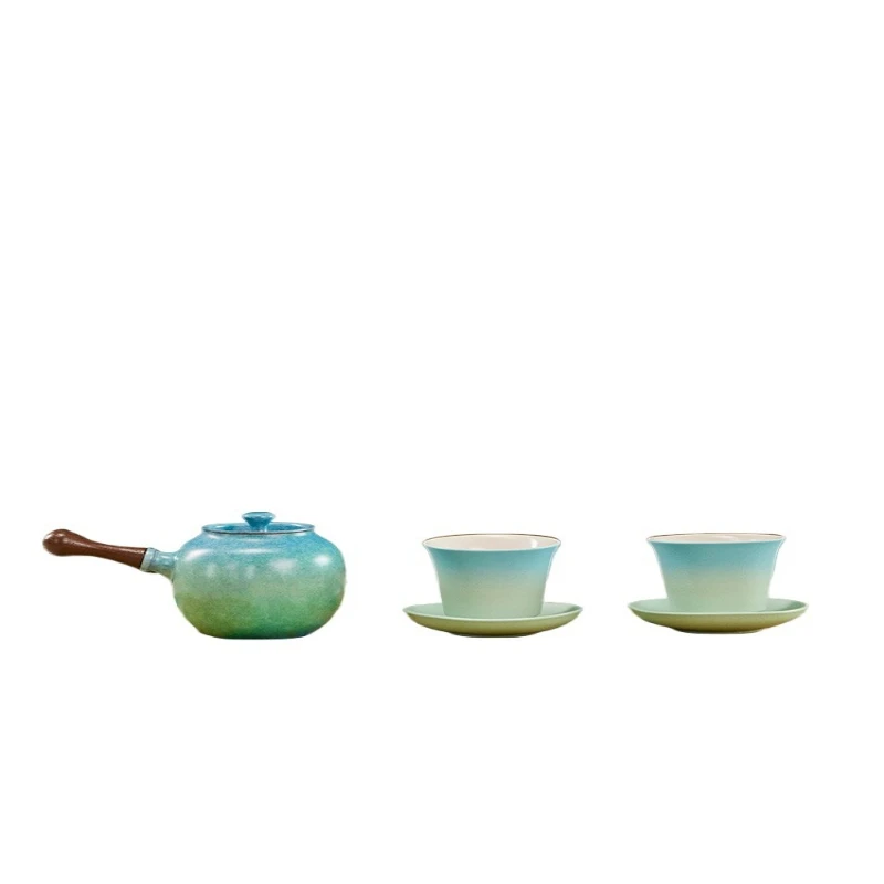 Gift set, exquisite tea making, small copper pot, kung fu tea set, high-end creative gift giving
Gift set, exquisite tea making, small copper pot, kung fu tea set, high-end creative gift giving