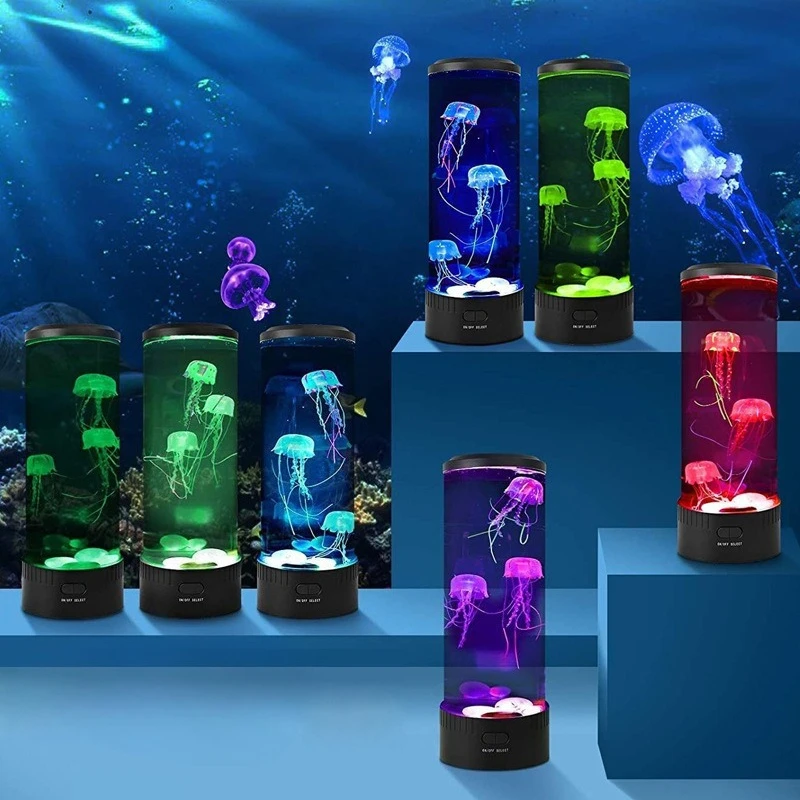 Large jellyfish light USB colorful LED color-changing home atmosphere night light
Large jellyfish light USB colorful LED color-changing home atmosphere night light