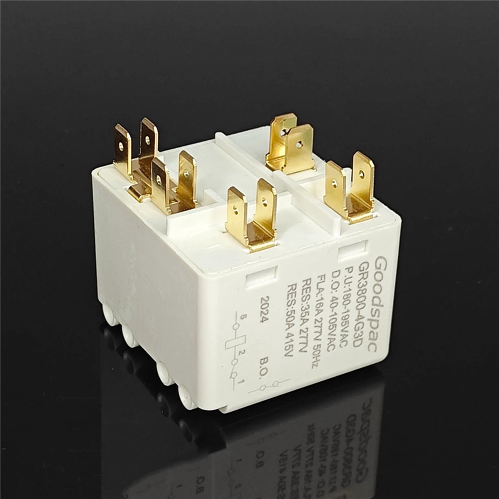 1pc Universal Relay GR/HLR3800-4G3D Refrigerator /Air Conditioner Relay Ice Maker Compressor Starter Accessories
1pc Universal Relay GR/HLR3800-4G3D Refrigerator /Air Conditioner Relay Ice Maker Compressor Starter Accessories
