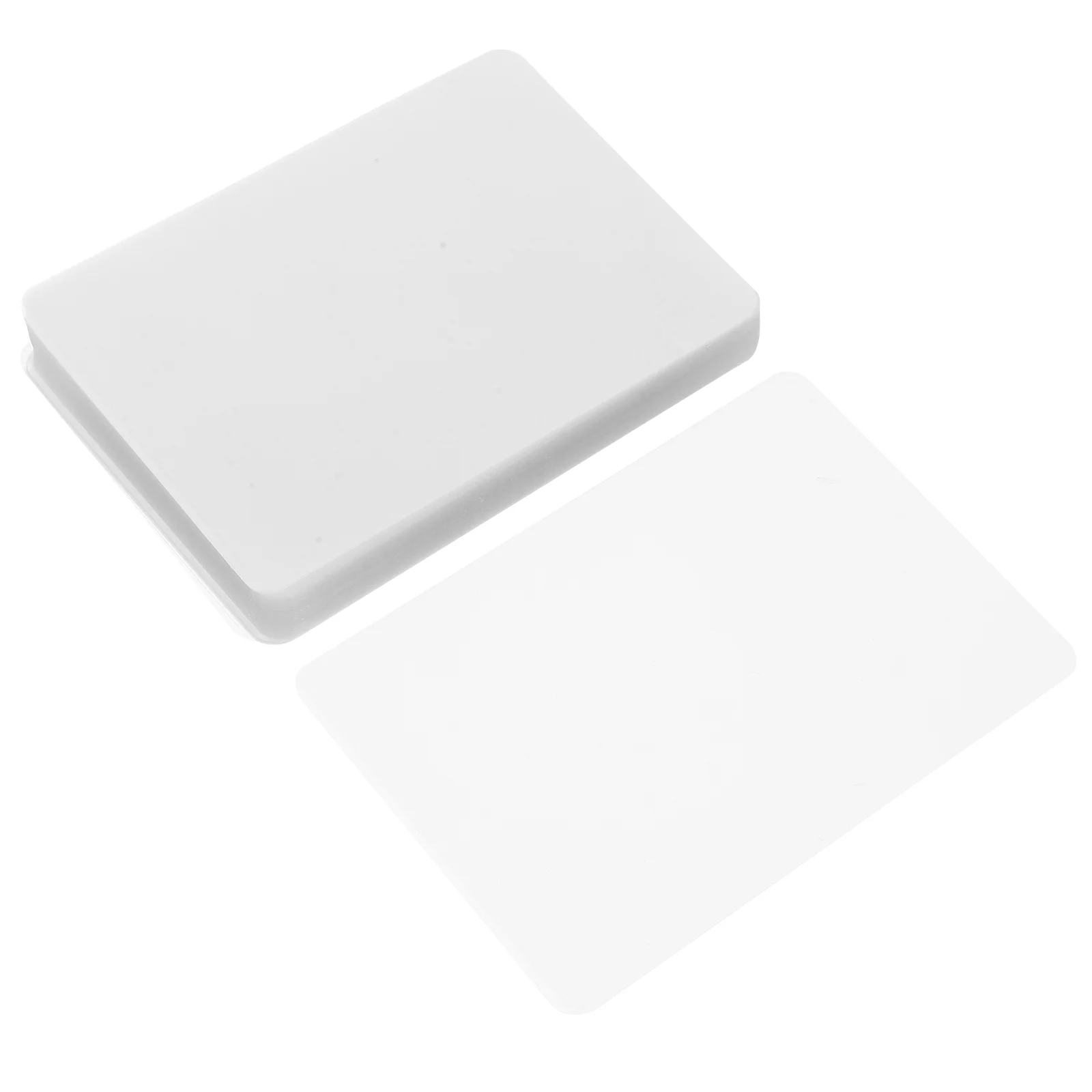 100 Sheets Double Sided Foam Tape Transparent Plastic Film Laminating Films Pvc Protective Supplies Lamination Pouches White
100 Sheets Double Sided Foam Tape Transparent Plastic Film Laminating Films Pvc Protective Supplies Lamination Pouches White