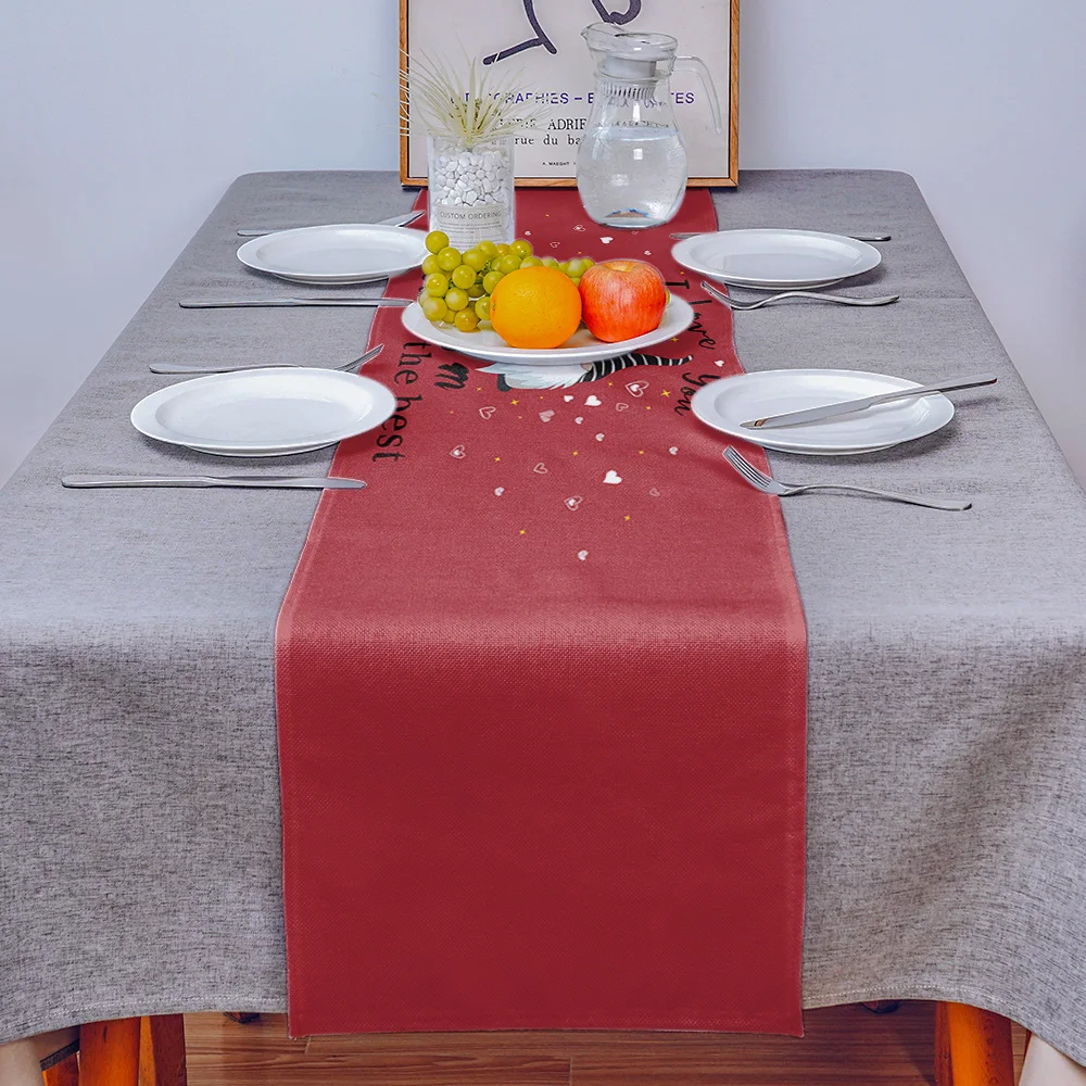 Love My Mom Red Background Table Runner Wedding Decor Table Runner Holiday Dining Table Decor Linen Tablecloth
Love My Mom Red Background Table Runner Wedding Decor Table Runner Holiday Dining Table Decor Linen Tablecloth