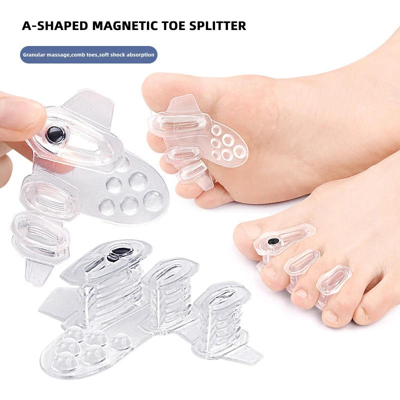 1 пара силиконовых разделителей для пальцев ног, гелевые фиксаторы для вальгусной деформации, ортопедические накладки для пальцев, корректоры для косточки на ноге
1 пара силиконовых разделителей для пальцев ног, гелевые фиксаторы для вальгусной деформации, ортопедические накладки для пальцев, корректоры для косточки на ноге