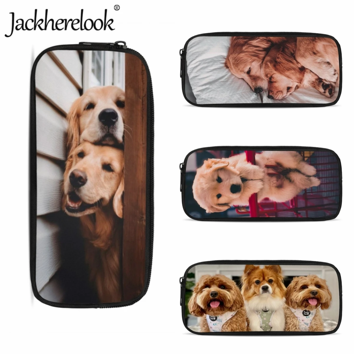 Jackherelook Cute Golden Retriever Pattern Student Pencil Case School Children School Supplies Pencil Bags Girl's Cosmetic Bag
Jackherelook Cute Golden Retriever Pattern Student Pencil Case School Children School Supplies Pencil Bags Girl's Cosmetic Bag