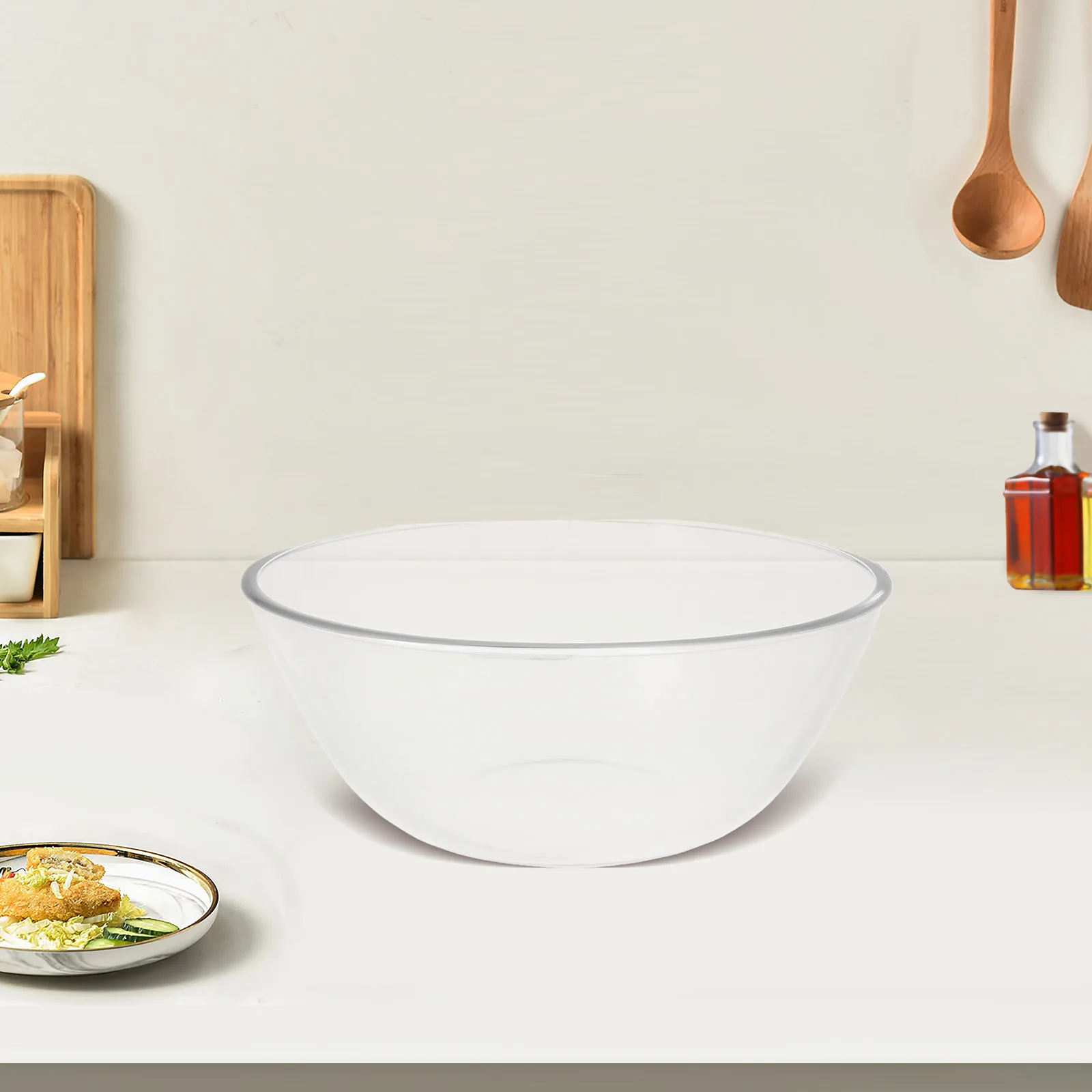 Clear Glass Mixing Bowls Kitchen Multipurpose Heavy Salad Container Cooking Prep Bowls Stylish Decorative Containers
Clear Glass Mixing Bowls Kitchen Multipurpose Heavy Salad Container Cooking Prep Bowls Stylish Decorative Containers